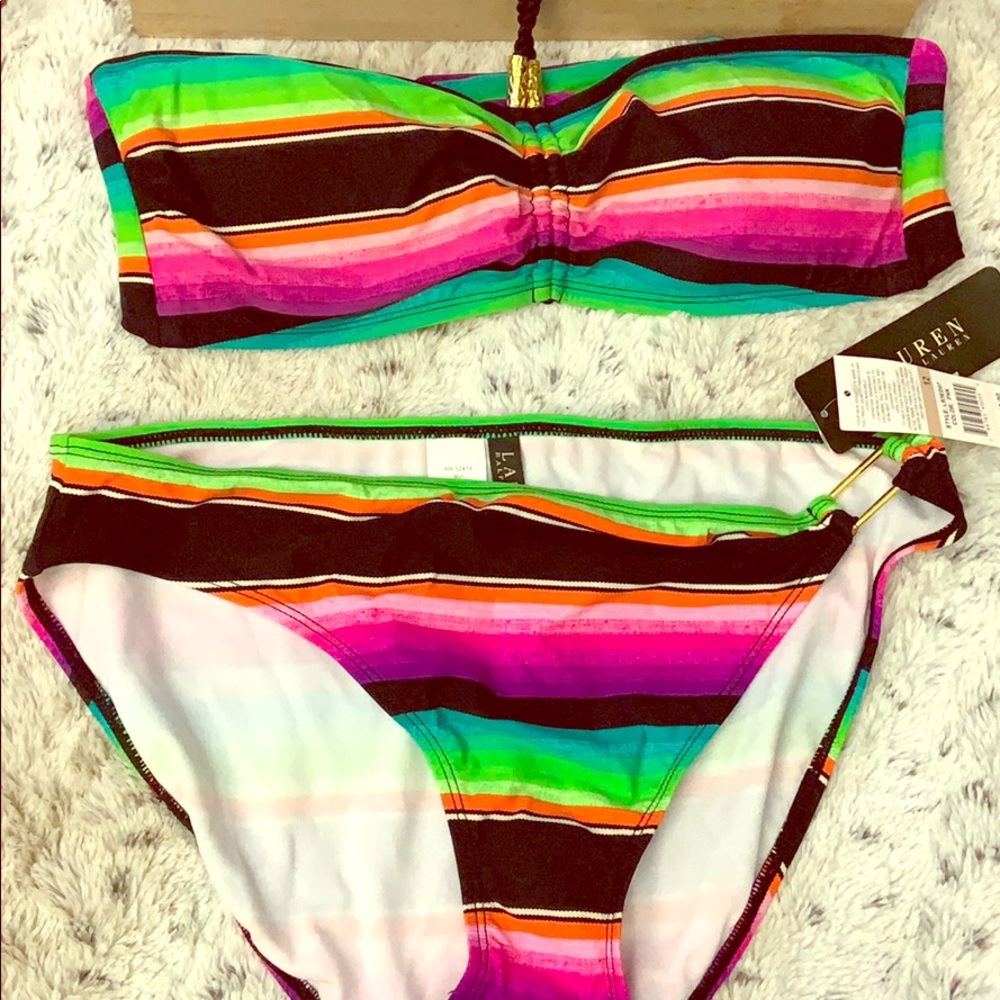 Ralph Lauren bathing suit striped